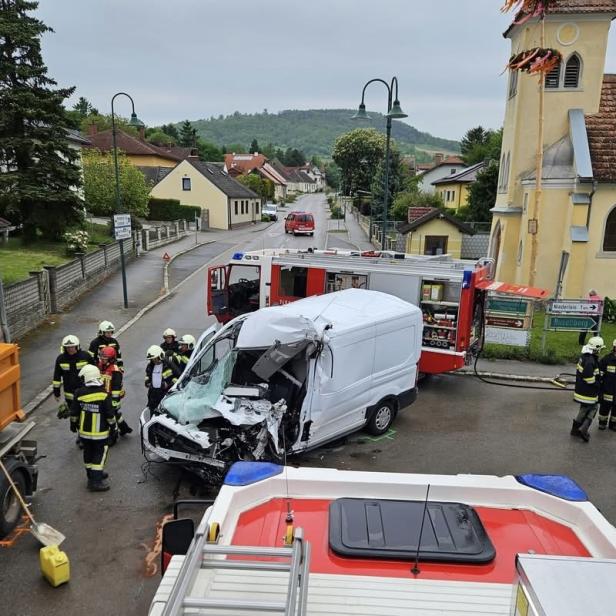Unfall auf der B6